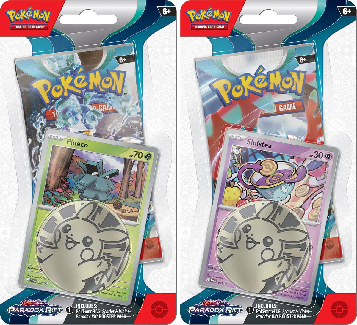 Trading Card Game (TCG): Scarlet & Violet - Paradox Rift Checklane Blisters Carton Pokémon Sinistea's Pack ACG Go Anime www.acg-go.com Pokémon, TCG