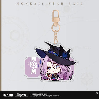pom pom exhibition series acrylic keychain ACG GO