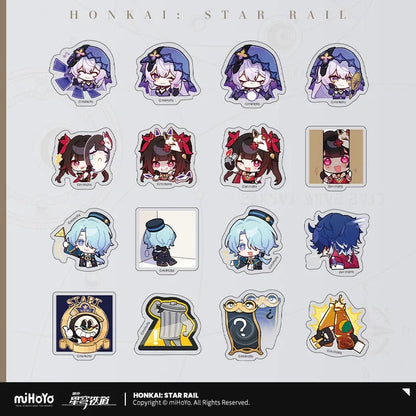 pom pom exhibition series chibi sticker box ACG GO