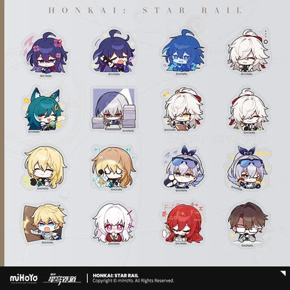 pom pom exhibition series chibi sticker box ACG GO