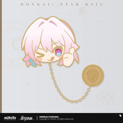 pom pom exhibition series metal badge ACG GO
