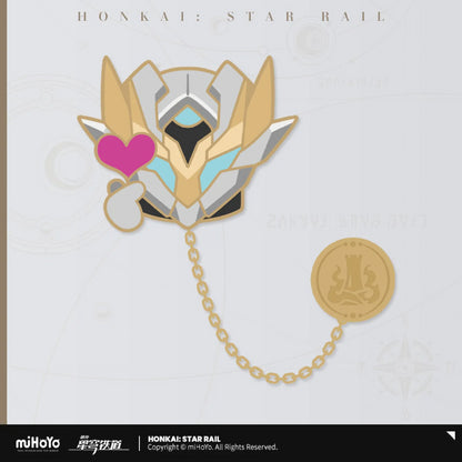 pom pom exhibition series metal badge ACG GO