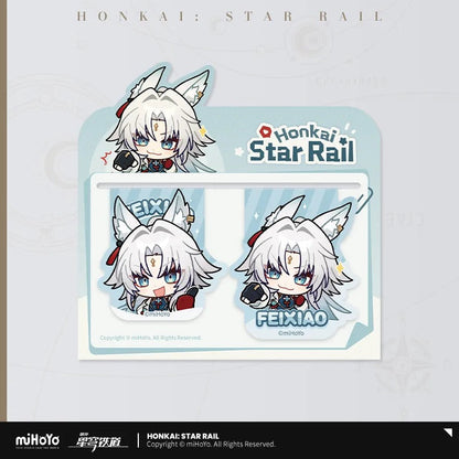 pom pom exhibition series soft magnetic bookmark set ACG GO