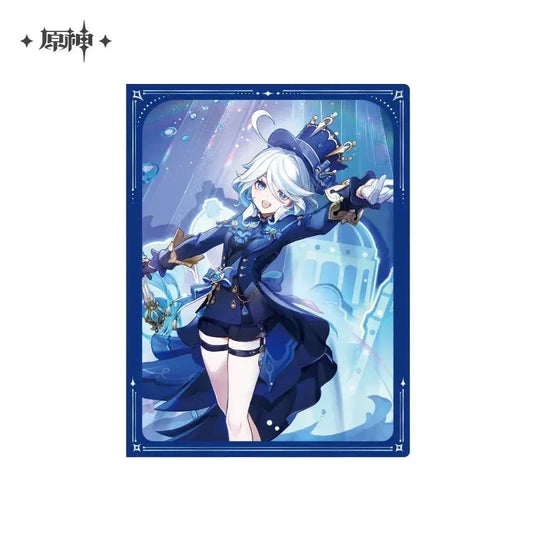 Genshin Impact Prayer Series Character Folder Furina ACG Go Anime www.acg-go.com Arlecchino, Charlotte, Chevreuse, Chiori, Folder, Freminet, Furina, Gaming, Lynette, Lyney, Navia, Neuvillette, Stationary, Wriothesley, Xianyun