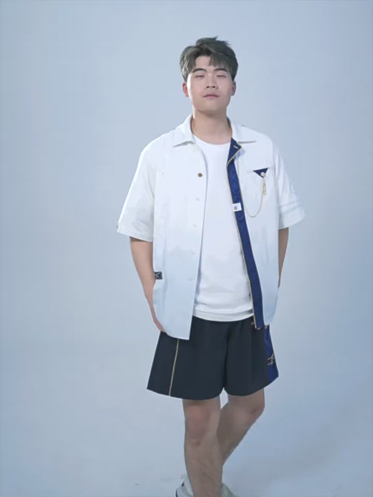 Genshin Impact Kamisato Ayaka Theme Impression Series Short Pants