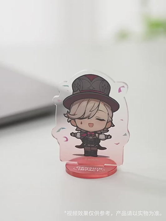 Chibi Character Series Expression Happy Shaking Acrylic Standee Court of Fontaine