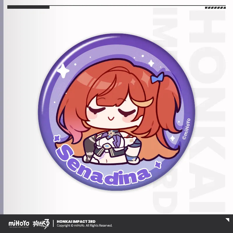 HONKAI MEME Series Tinplate Badge Honkai Impact 3rd