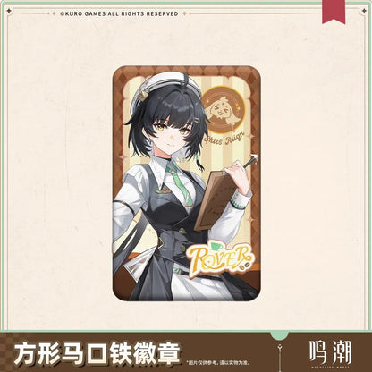 Wuthering Waves When the Skies Align Theme Rover Square Badge Male Rover ACG Go Anime www.acg-go.com Badge, Female Rover, Male Rover, Wuthering Waves