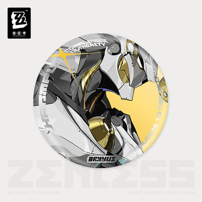 Zenless Zone Zero Mindscape Cinema Series Krampus Reflective Badge