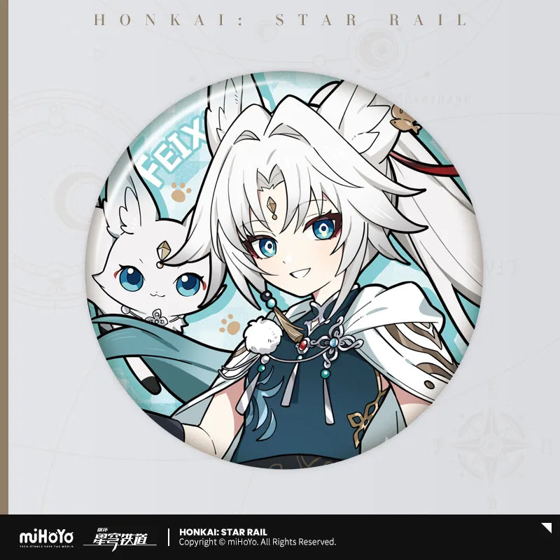 Honkai: Star Rail Little Cat Series Tinplate Badge