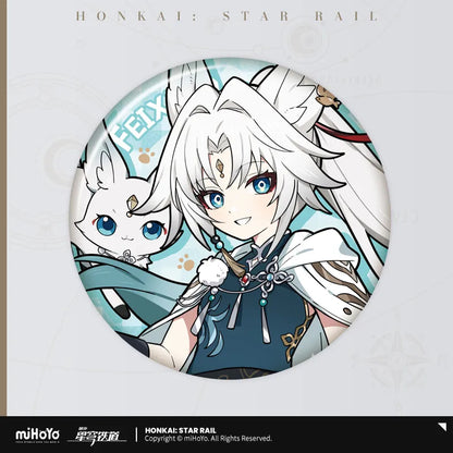 Honkai: Star Rail Little Cat Series Tinplate Badge