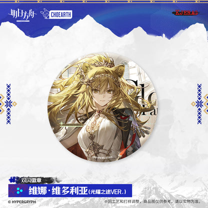 Echo of Snowy Mountain Series Double Shikishi Badge