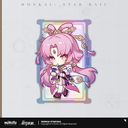 Express Travel Series Chibi Laser Collection Card