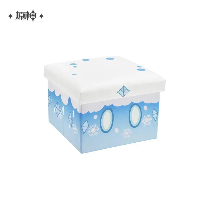 Slime Series Marvelous Box Storage Stool Genshin Impact Cryo Slime ACG Go Anime www.acg-go.com Art Decor, Slime