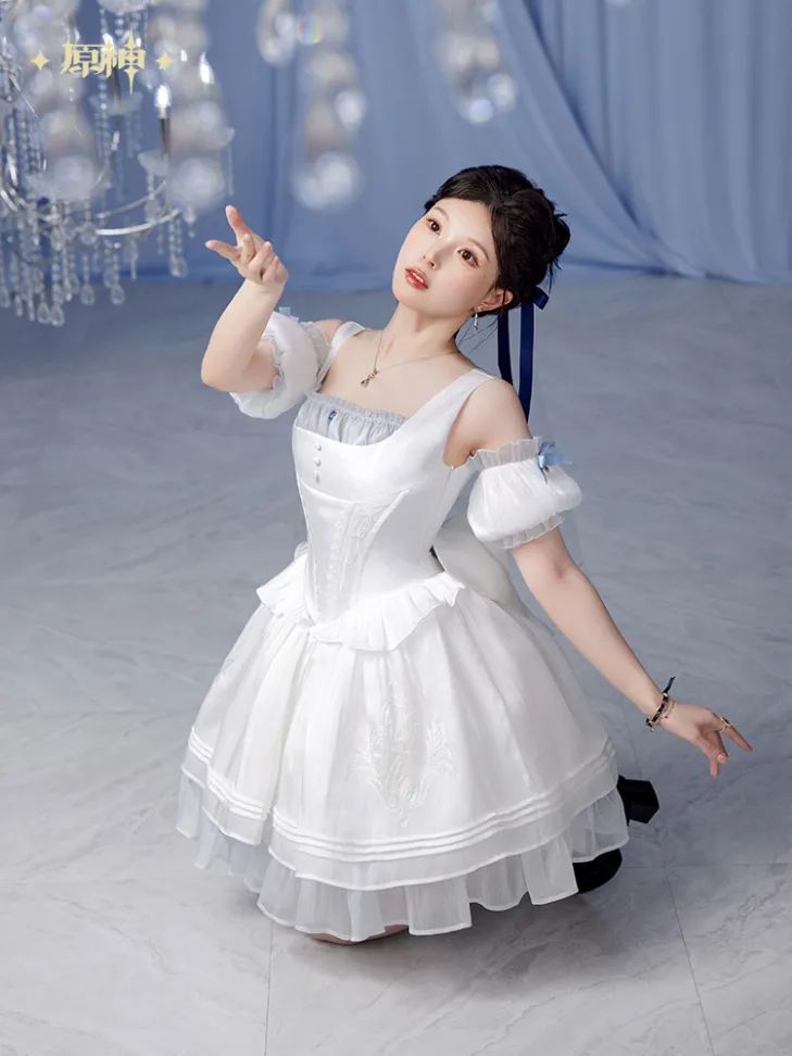 Furina Theme Impression Series Fish Bone Dress