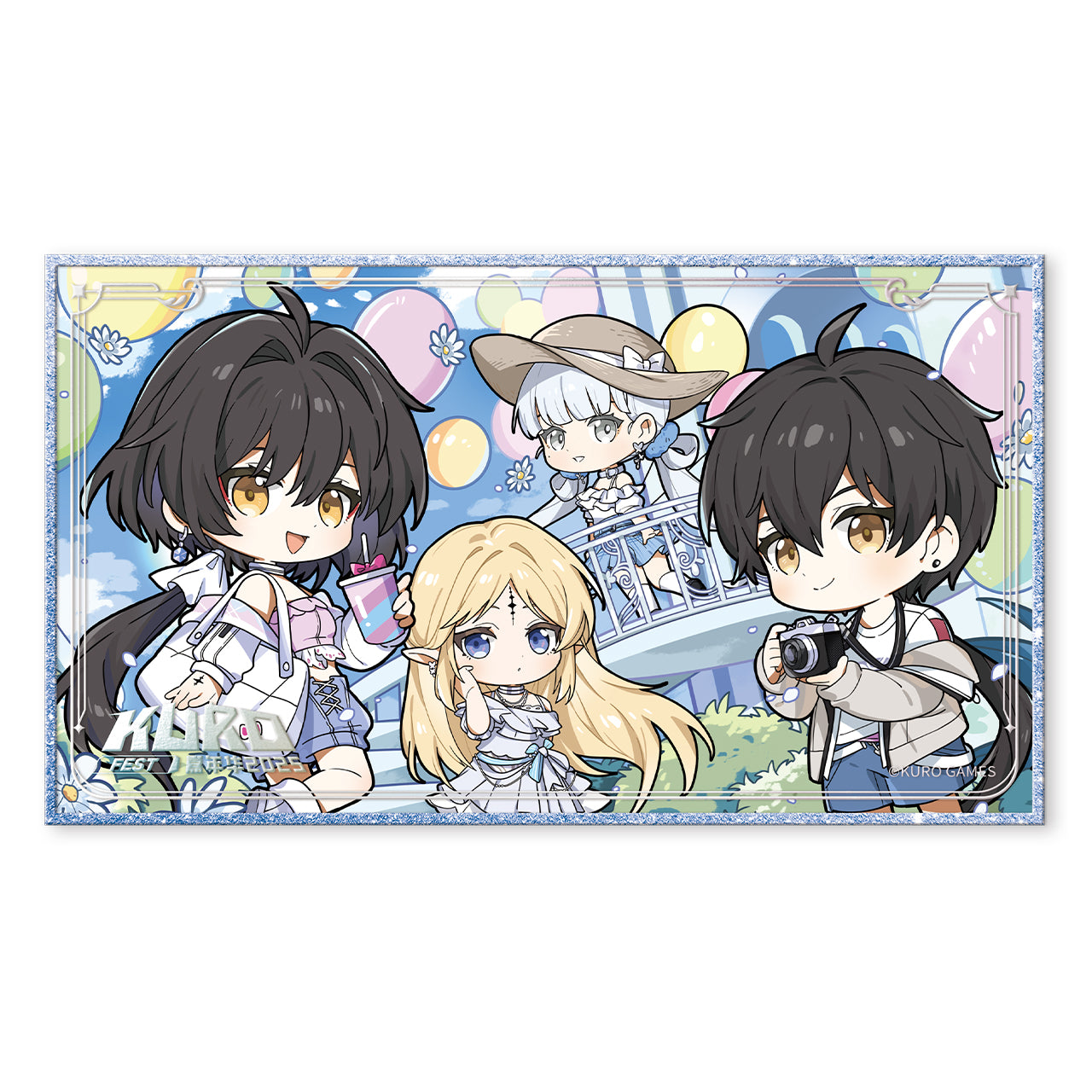 FEST Carnival Series Acrylic Shikishi Cardboard (Rover, Jinhsi, Cartethyia)