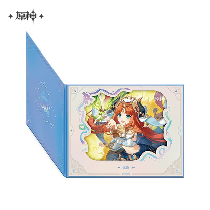 Genshin Impact The Day of Destiny Series Flip Page Window Shikishi Cardboard 2025