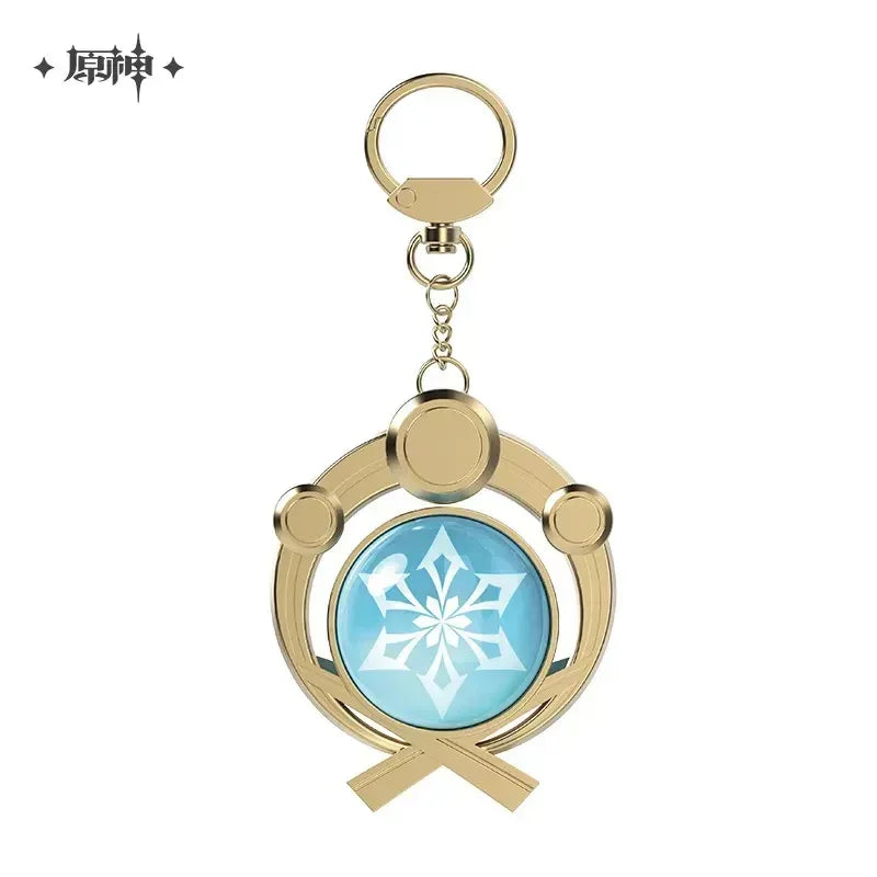 Genshin Impact FES 2023 Series Vision Keychain Inazuma: Cryo ACG Go Anime www.acg-go.com Anemo, Cryo, Dendro, ELectro, Geo, Hydro, Pendant & Keychain, Pyro, Vision