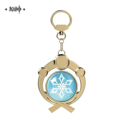 FES 2023 Series Vision Keychain Genshin Impact Inazuma: Cryo ACG Go Anime www.acg-go.com Anemo, Cryo, Dendro, ELectro, Geo, Hydro, Pendant & Keychain, Pyro, Vision