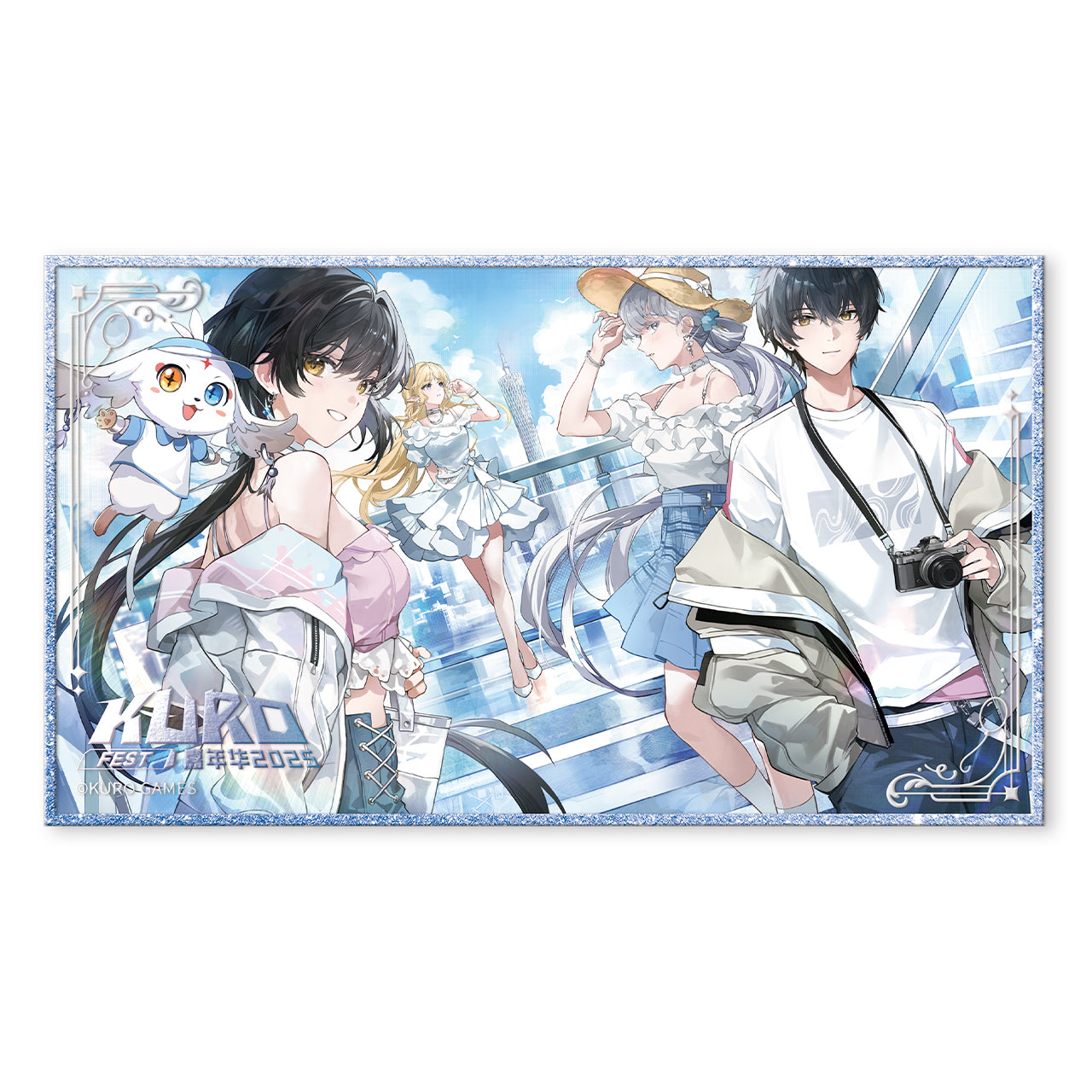 FEST Carnival Series Acrylic Shikishi Cardboard (Rover, Jinhsi, Cartethyia)