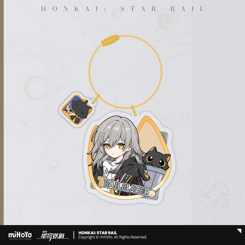 Little Cat Series Acrylic Keychain