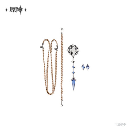 Frost and Flame Series Brooch Set