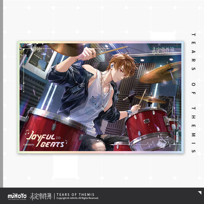 8th Anniversary Joyful Beats Series Decorative Shikishi Cardboard