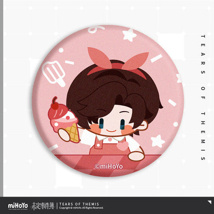qin shuang mi xia series chibi plush badge ACG GO