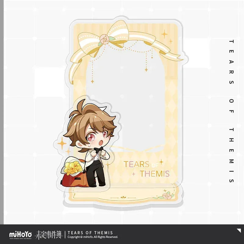 Tears of Themis Qing Yuan Yao Yue Seires Chibi Acrylic Photo Frame Luke Pearce ACG Go Anime www.acg-go.com Art Decor, Artem Wing, Household, Luke Pearce, Marius von Hagen, Vyn Richter