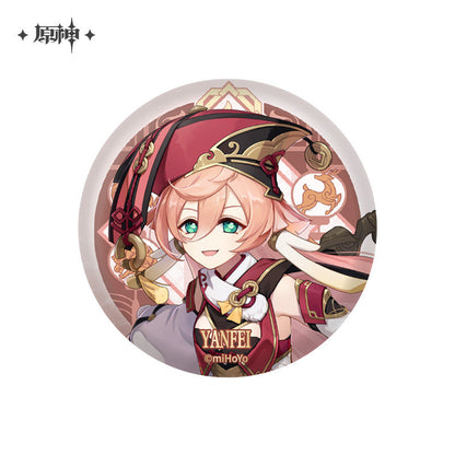 Genshin Impact Liyue Theme Series Character Badge