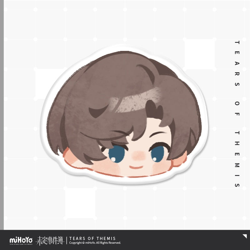 Tears of Themis Love & Wanderlust Series Chibi Ceramic Refrigerator Magnets