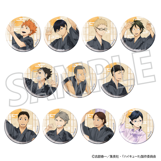 Haikyu!! Acrylic Washi-Style Badge Collection Mystery Box