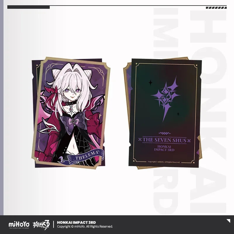 The Seven Shus Night of Encounters Series Collection Card Honkai Impact 3rd Thelema ACG Go Anime www.acg-go.com Ajita, Art Decor, Baiji, Card, Honkai Impact 3rd, Lantern, Litost, Serapeum, Songque, Thelema