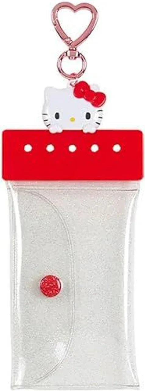 Sanrio Transparent Key Case Hello Kitty ACG Go Anime www.acg-go.com Case, Cinnamoroll, Hello Kitty, Kuromi, Little Twin Stars, My Melody, Office Supply, Pendant & Keychain, Pochacco, Sanrio
