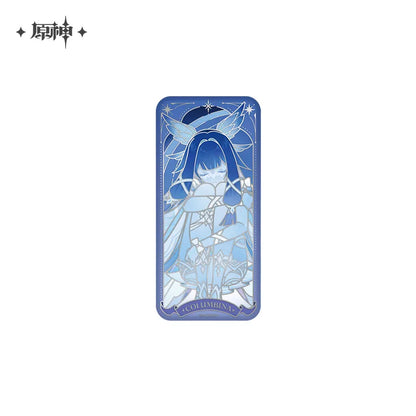 Genshin Impact Selenic Chronicles Series Badge & Commemorative Card Set