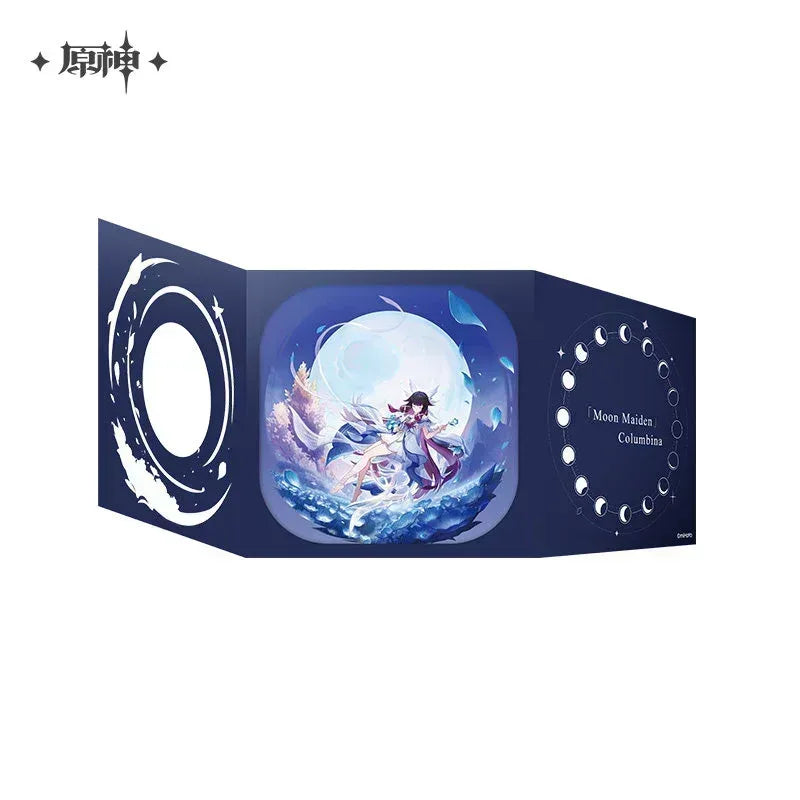 Genshin Impact Columbina Blessing of the Welkin Moon Series Merch Shikishi Cardboard ACG Go Anime www.acg-go.com Art Decor, Badge, Columbina, Genshin Impact, Stand