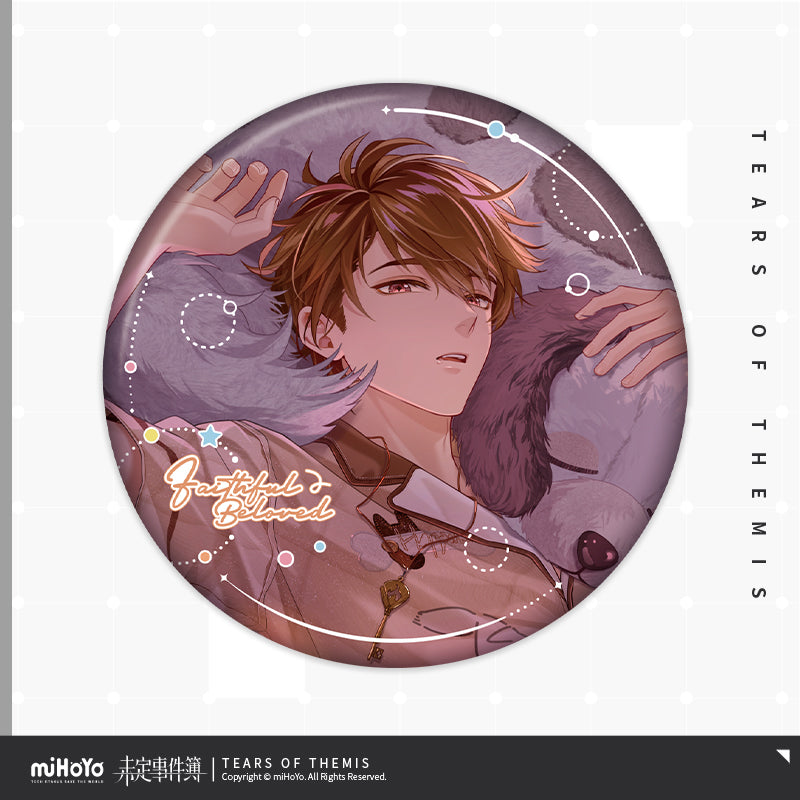 Faithful Beloved Series Tinplate Badge