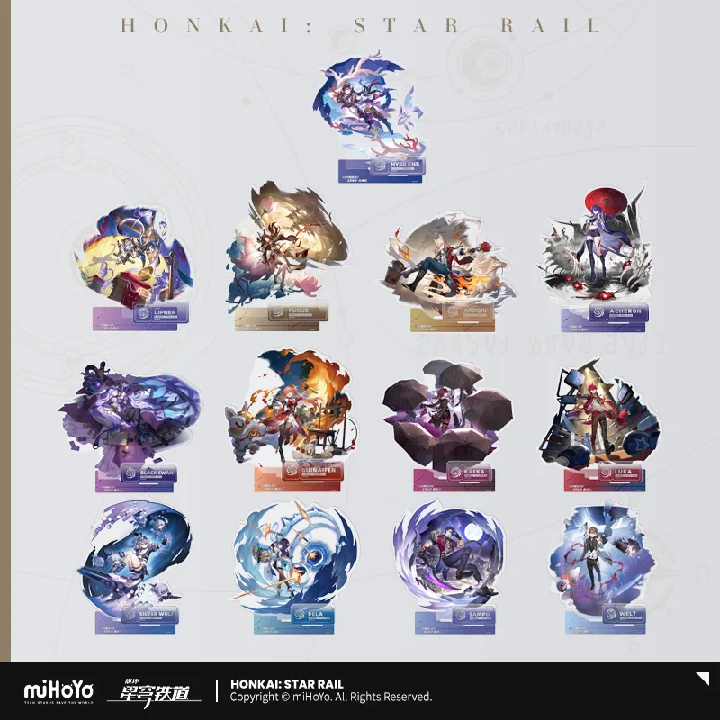 The Nihility Character Warp Artwork Acrylic Standee