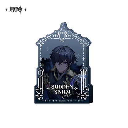 Genshin Impact Sudden Snow Series Merch Thick Acrylic Ornament