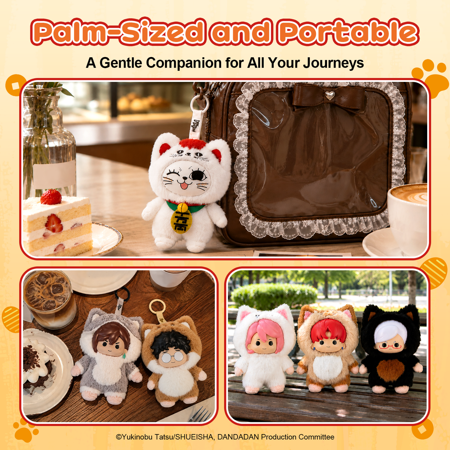 DAN DA DAN Meow Mission Plush Mystery Box