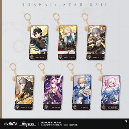 The Preservation Character Warp Artwork Acrylic Keychain