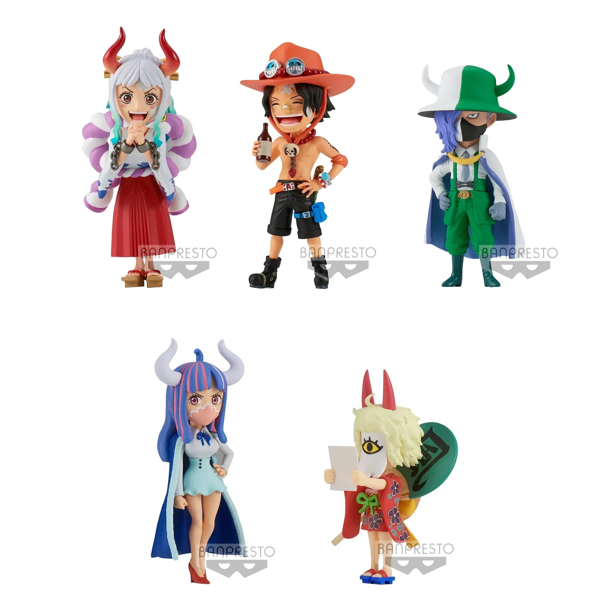 One Piece World Collectable Figure Onigashima Vol.2 Page One ACG Go Anime www.acg-go.com Bao Huang, Figure, Page One, Portgas D. Ace, Ulti, Yamato
