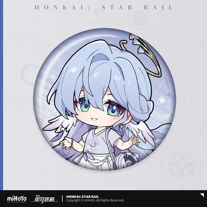 Honkai: Star Rail Robin Chibi Artwork Badge (Not For Sale) Robin ACG Go Anime www.acg-go.com Badge, Freebie, Robin