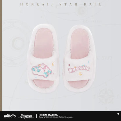 Honkai: Star Rail Hyacine Theme Impression Series Plush Slippers