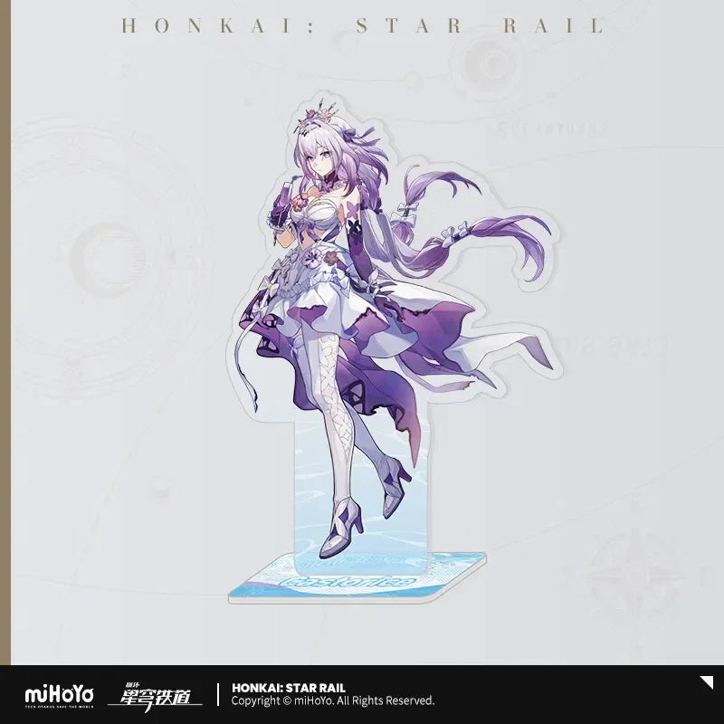 Honkai: Star Rail Fruity Summer Series Acrylic Stand Castorice ACG Go Anime www.acg-go.com Caelus, Castorice, Honkai: Star Rail, Mydei, Stand, Stelle, Trailblazer
