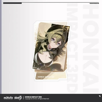 Animated Video Clip CG Acrylic Stand Honkai Impact 3rd Vill-V ACG Go Anime www.acg-go.com Aponia, Eden, Elysia, Griseo, Honkai Impact 3rd, Hua, Kalpas, Kevin, Kosma, Mobius, Pardofelis, Sakura, Stand, Su, Vill-V