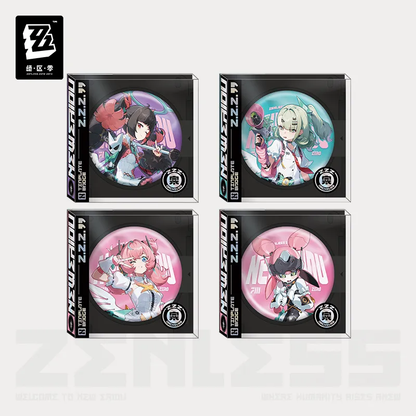 Zenless Zone Zero Artwork Series Angels of Delusion Tinplate Badge