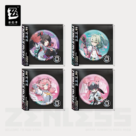 Zenless Zone Zero Artwork Series Angels of Delusion Tinplate Badge