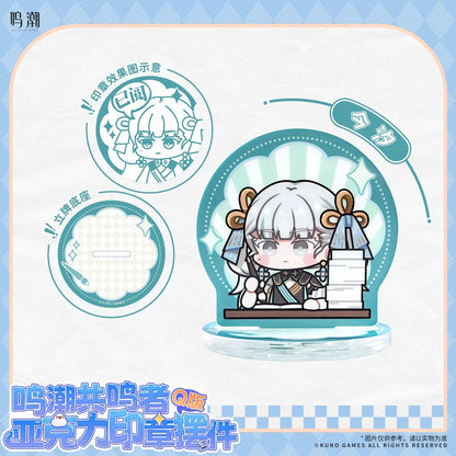 resonator chibi acrylic seal ornament mystery box ACG GO