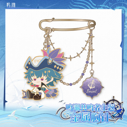resonator theme metal brooch ACG GO